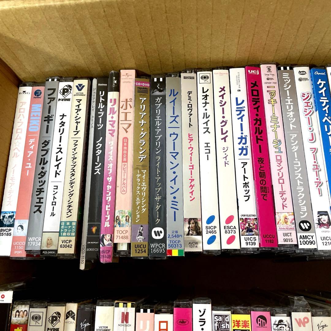 洋楽CD　女性アーティスト　７８枚　まとめ売り　国内盤　※美品多数含む