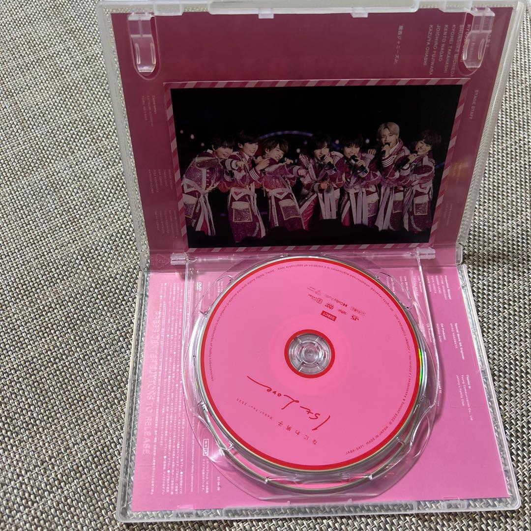 なにわ男子 ライブDVD 3点 POP MALL／1st Love／デビュー魂