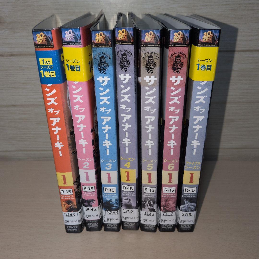 サンズオブアナーキー SEASON 1~FINAL DVD
