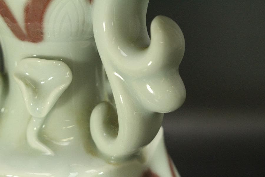 高麗美術 水注 瓶 在銘 李朝(A926)