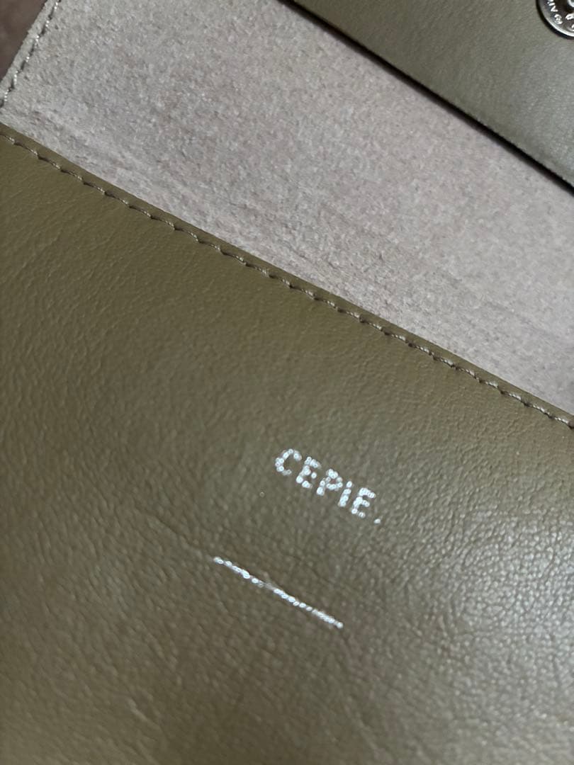 2024AW【CEPIE.】ウエストポーチベルト　ショルダーバッグ　カーキ