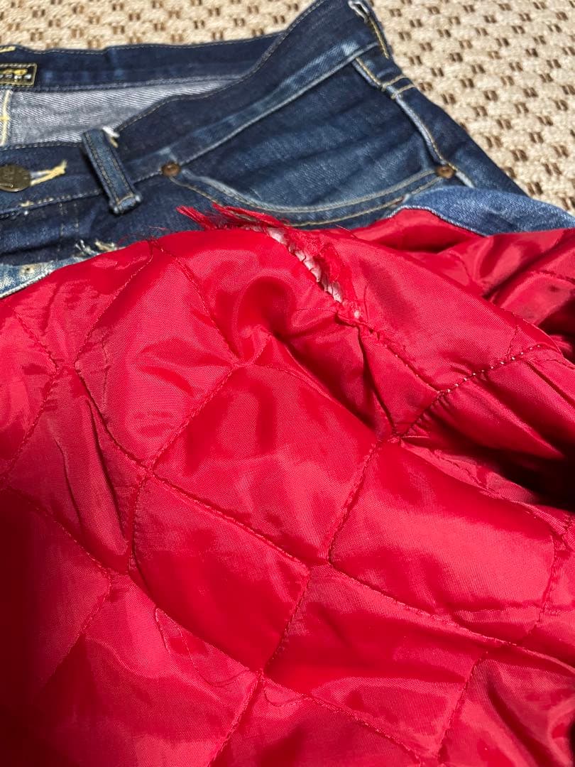 BIG SMITH ヴィンテージ　古着　カバーオール　デニムジャケット　ボロ