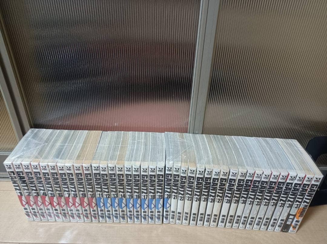 美品 初版 帯付き GANTZ MANUAL付き ガンツ 全巻 全巻セット