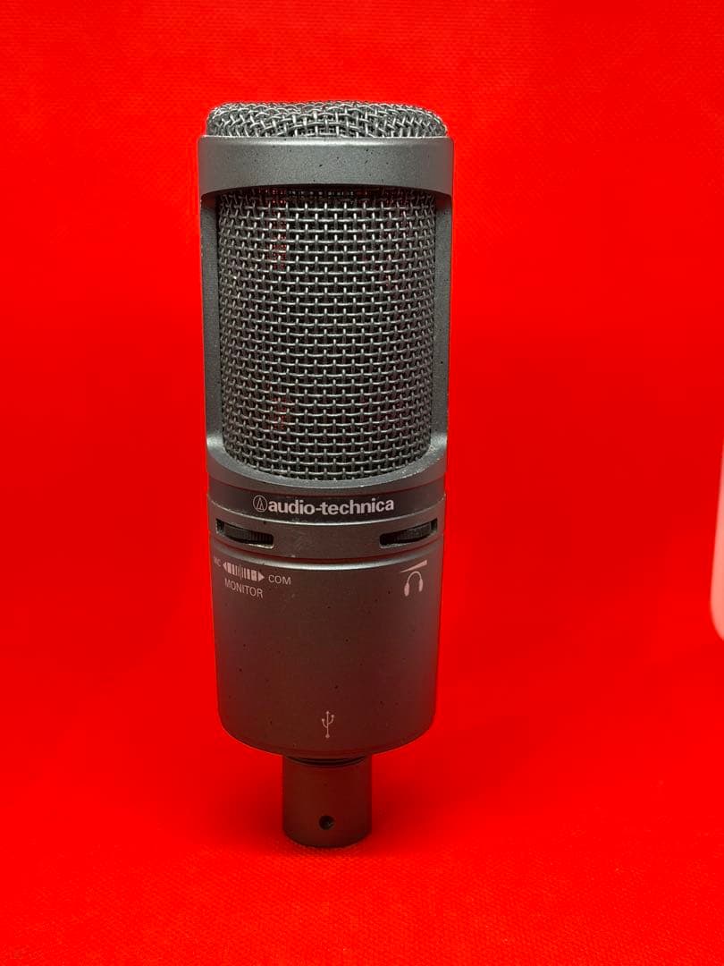 AT2020USB+ コンデンサーマイク　イヤホン付き豪華セット