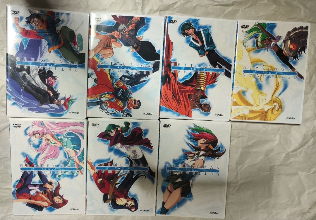 中古　ベターマン DVD-BOX　フィギュア欠品　視聴確認済み