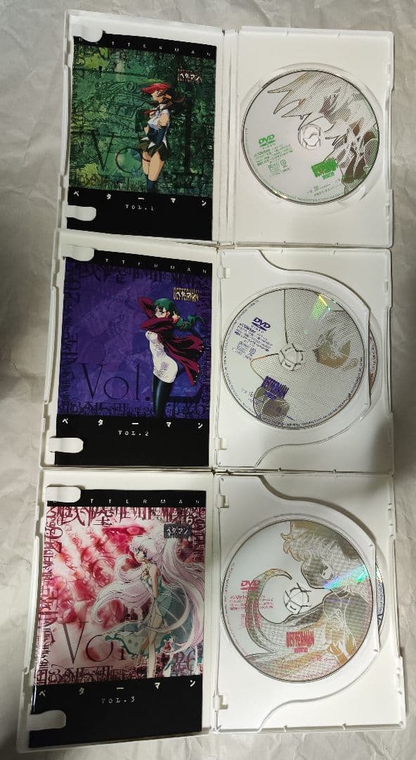 中古　ベターマン DVD-BOX　フィギュア欠品　視聴確認済み