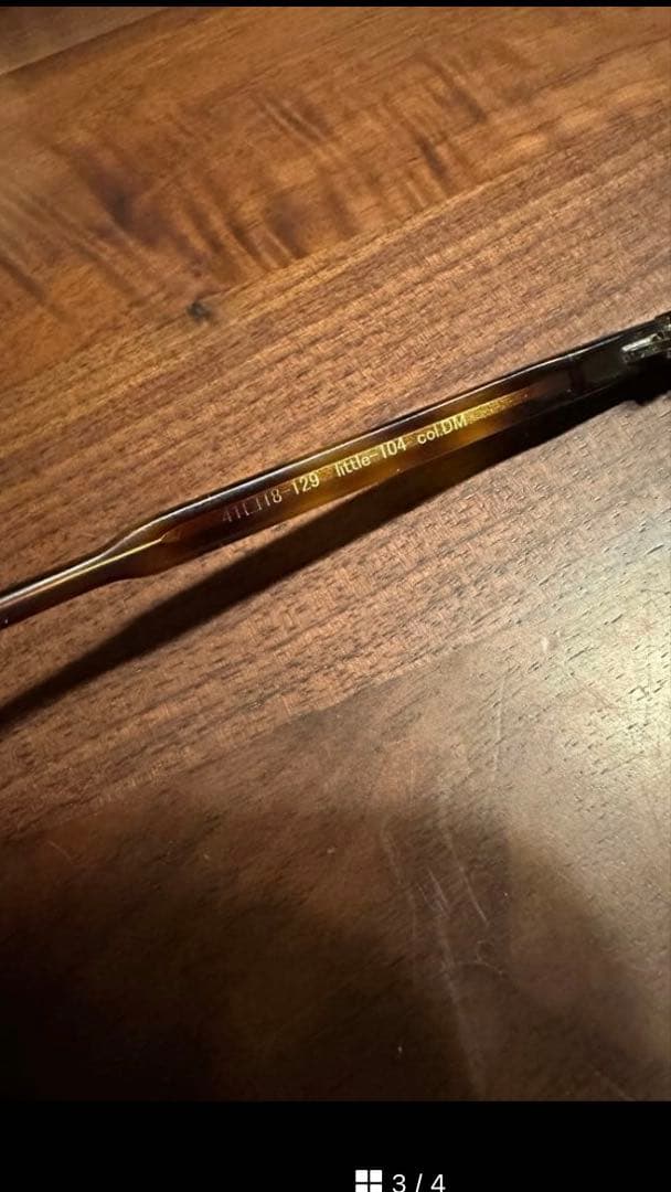 OMODOK 子供用メガネ little-104 べっこう