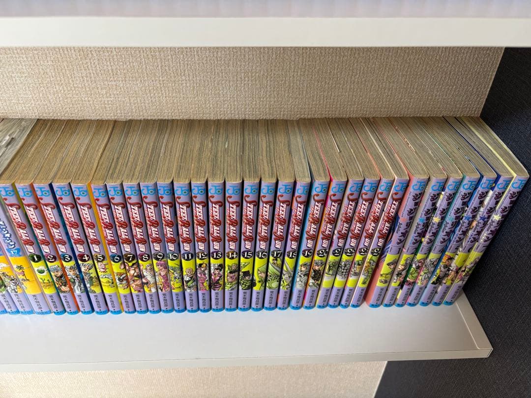 し*こ様 ジョジョの奇妙な冒険　1〜7部全巻・8部1〜7巻セット