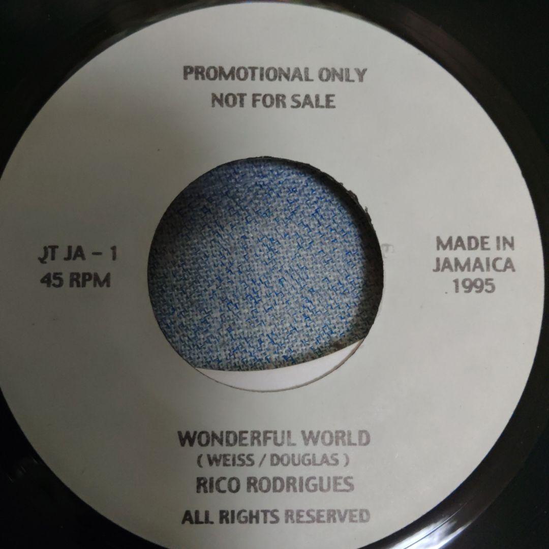 洋楽 RICO RODRIGUES WONDERFUL WORLD 45 RPM