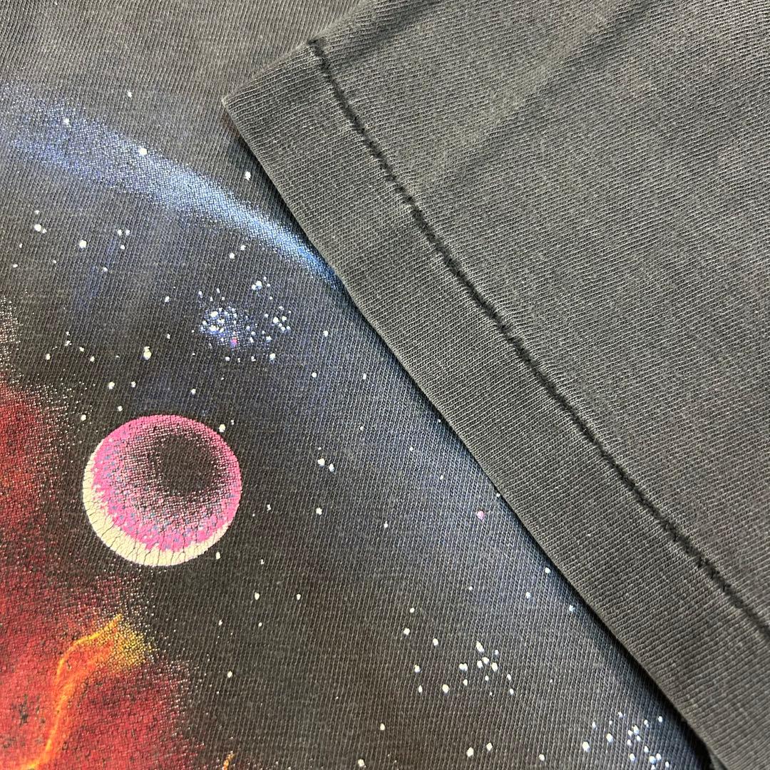 90s 国立航空宇宙 スミソニアン博物館 太陽系 両面プリント Tシャツ L
