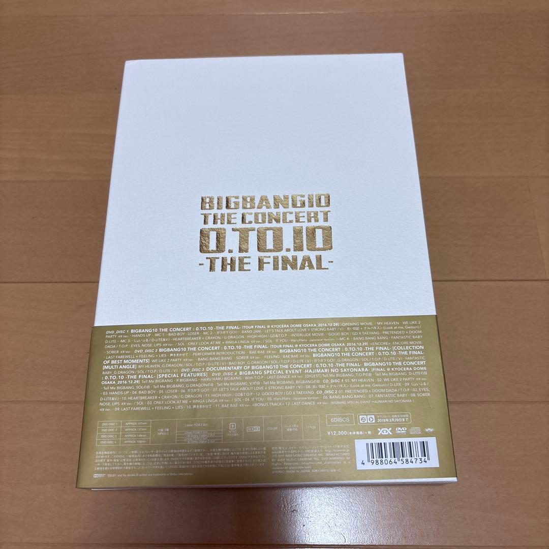 K-POP・アジア BIGBANG 10THE CONCERT 0.TO.10 THE FINAL