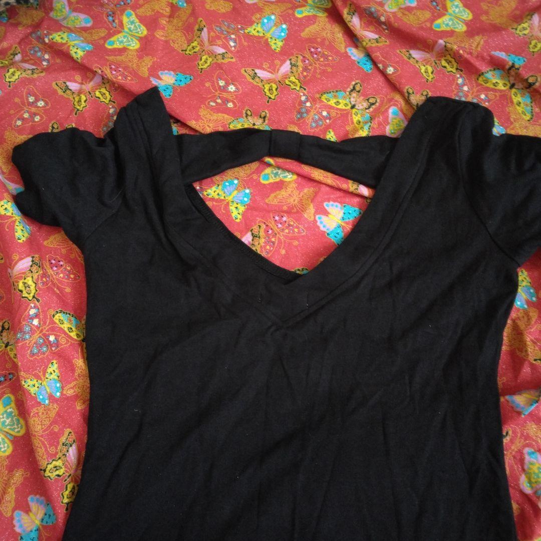 MA*RS　Sugar Gloss 黒半袖Tシャツ