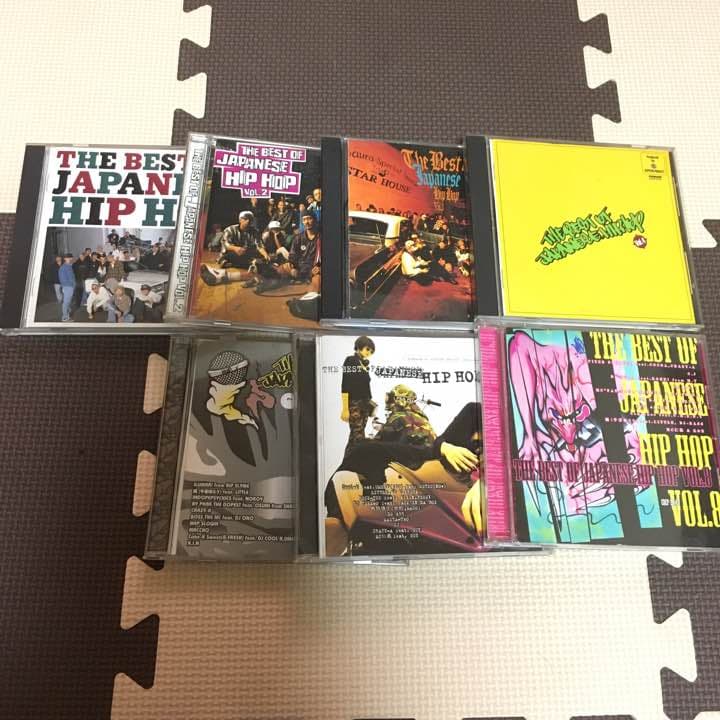 Japanese hiphop CDセット