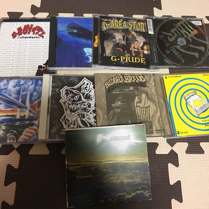 Japanese hiphop CDセット
