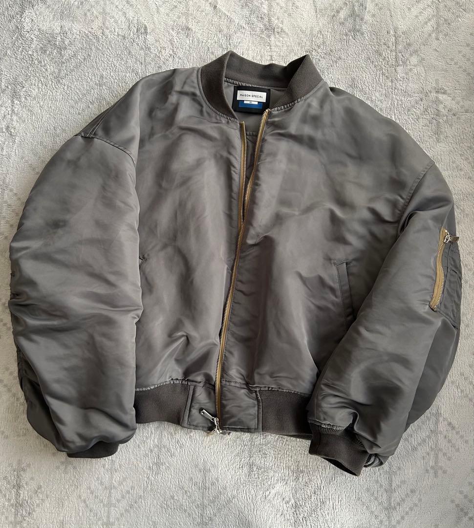 ジャケット・アウター MAISONSPECIAL MA-1 Bomber Jacket