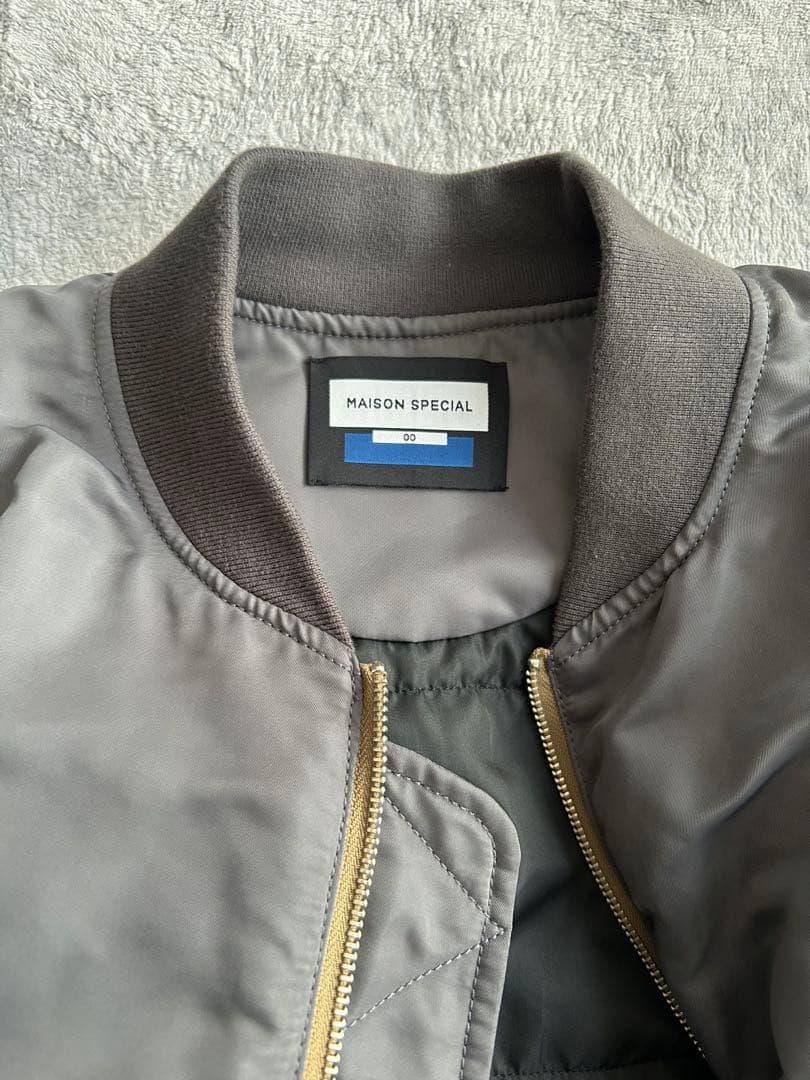 ジャケット・アウター MAISONSPECIAL MA-1 Bomber Jacket