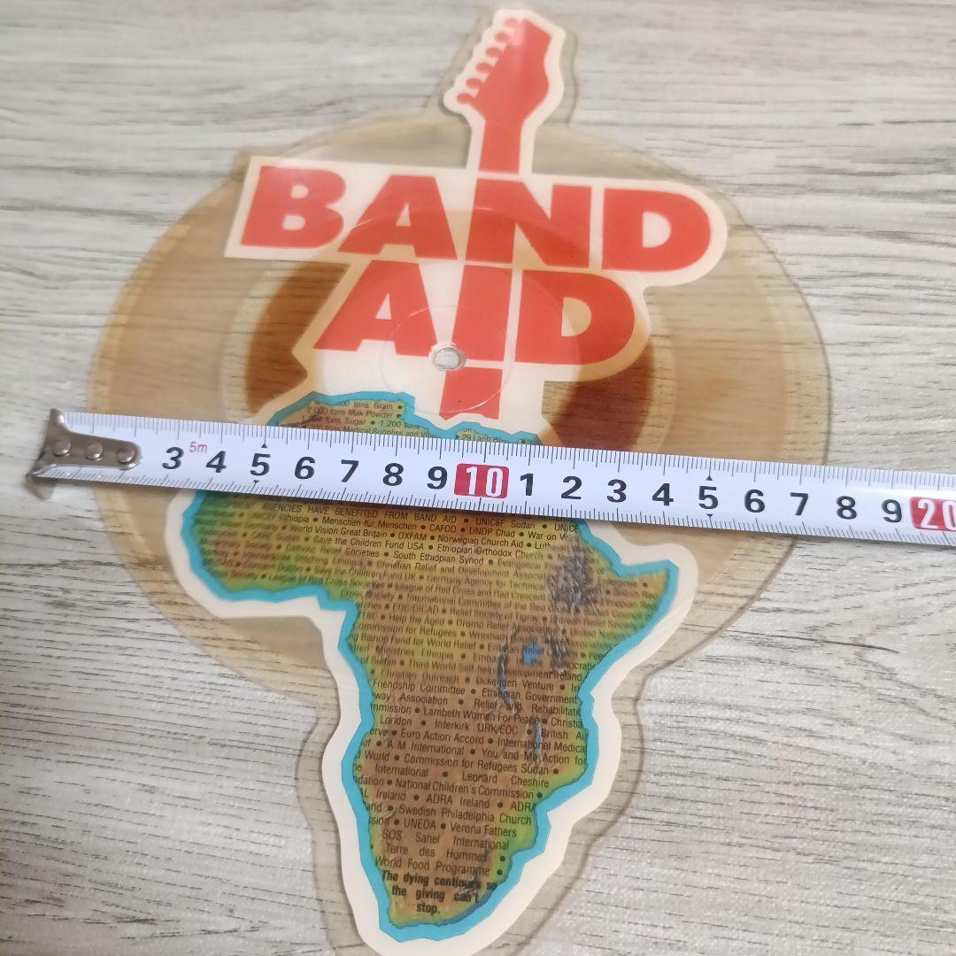 BAND AID 1984 ピクチャー・レコード 未使用