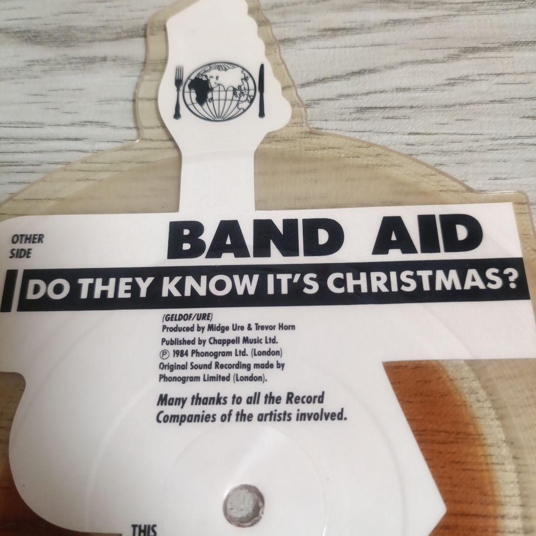 BAND AID 1984 ピクチャー・レコード 未使用