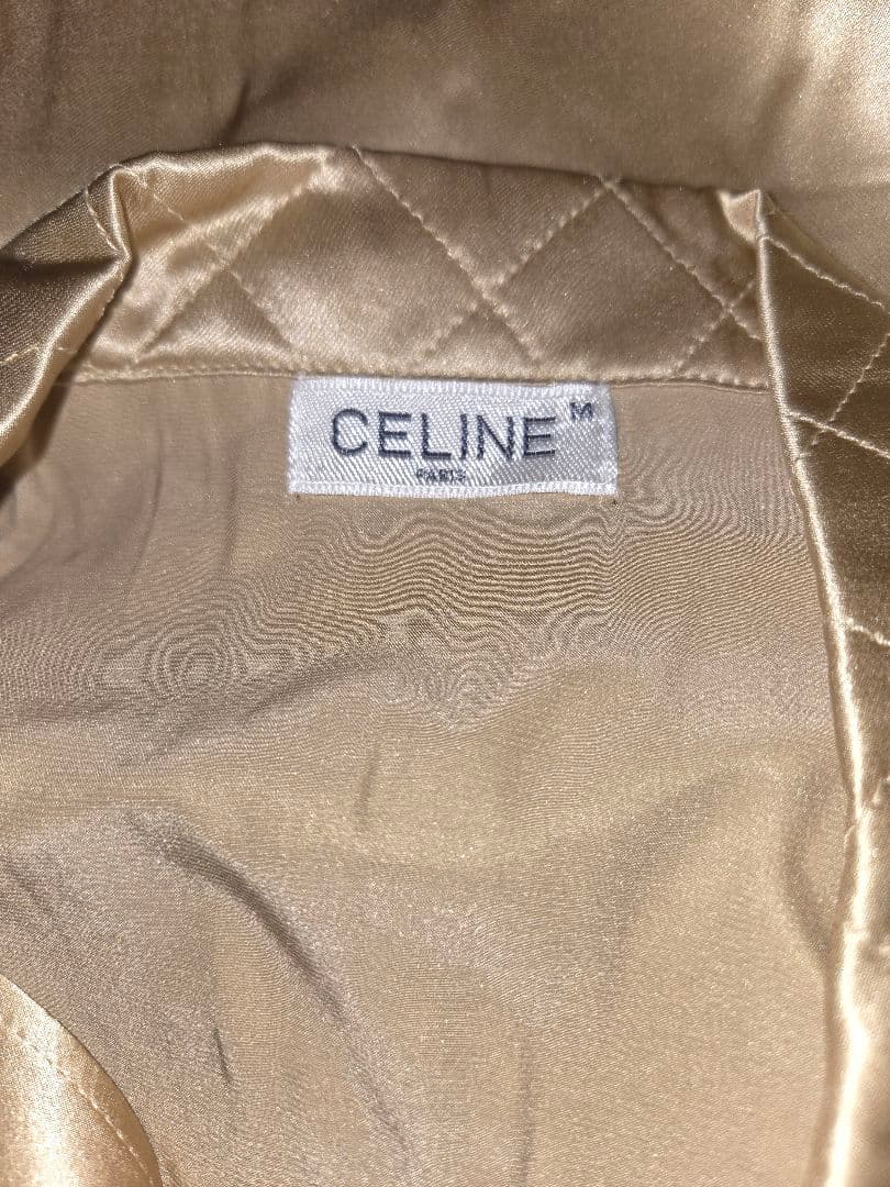 ★超美品★CELINE セリーヌ レナウン シルク100% パジャマ ネグリジェ