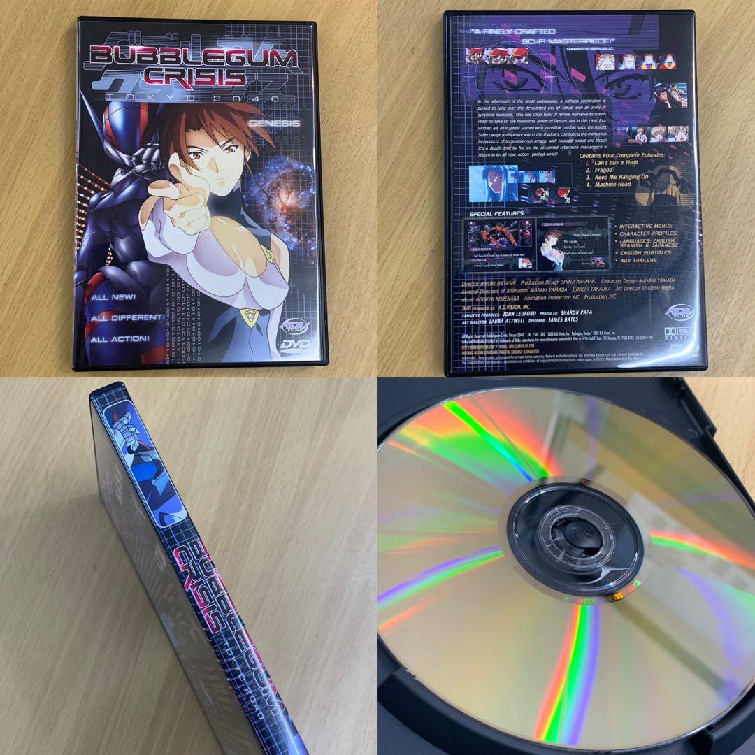 ★ バブルガムクライシス TOKYO 2040 DVD 全6巻セット