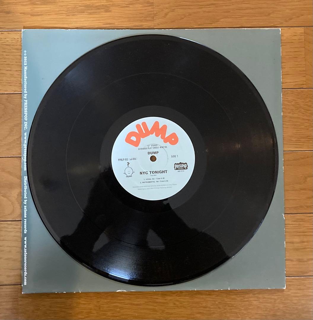 DUMP/NYC TONIGHT 坂本慎太郎12インチシングルアナログレコード
