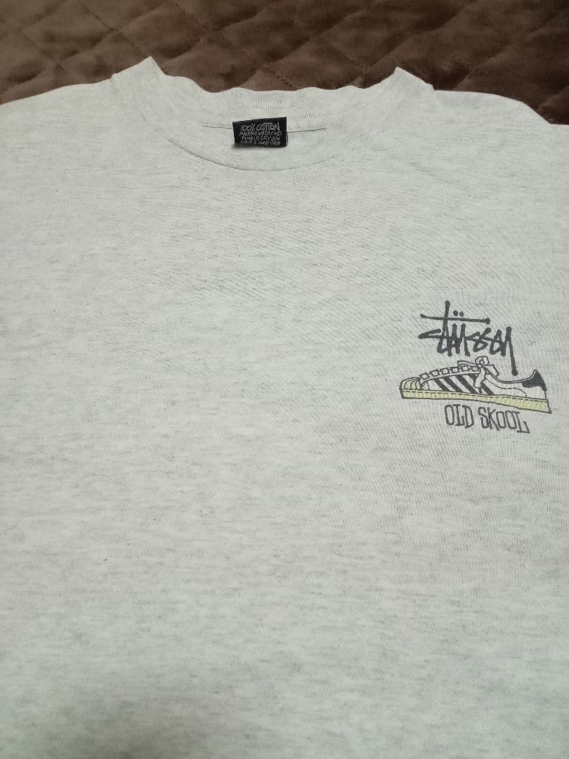80s old Stussy 黒タグ Tシャツ XL
