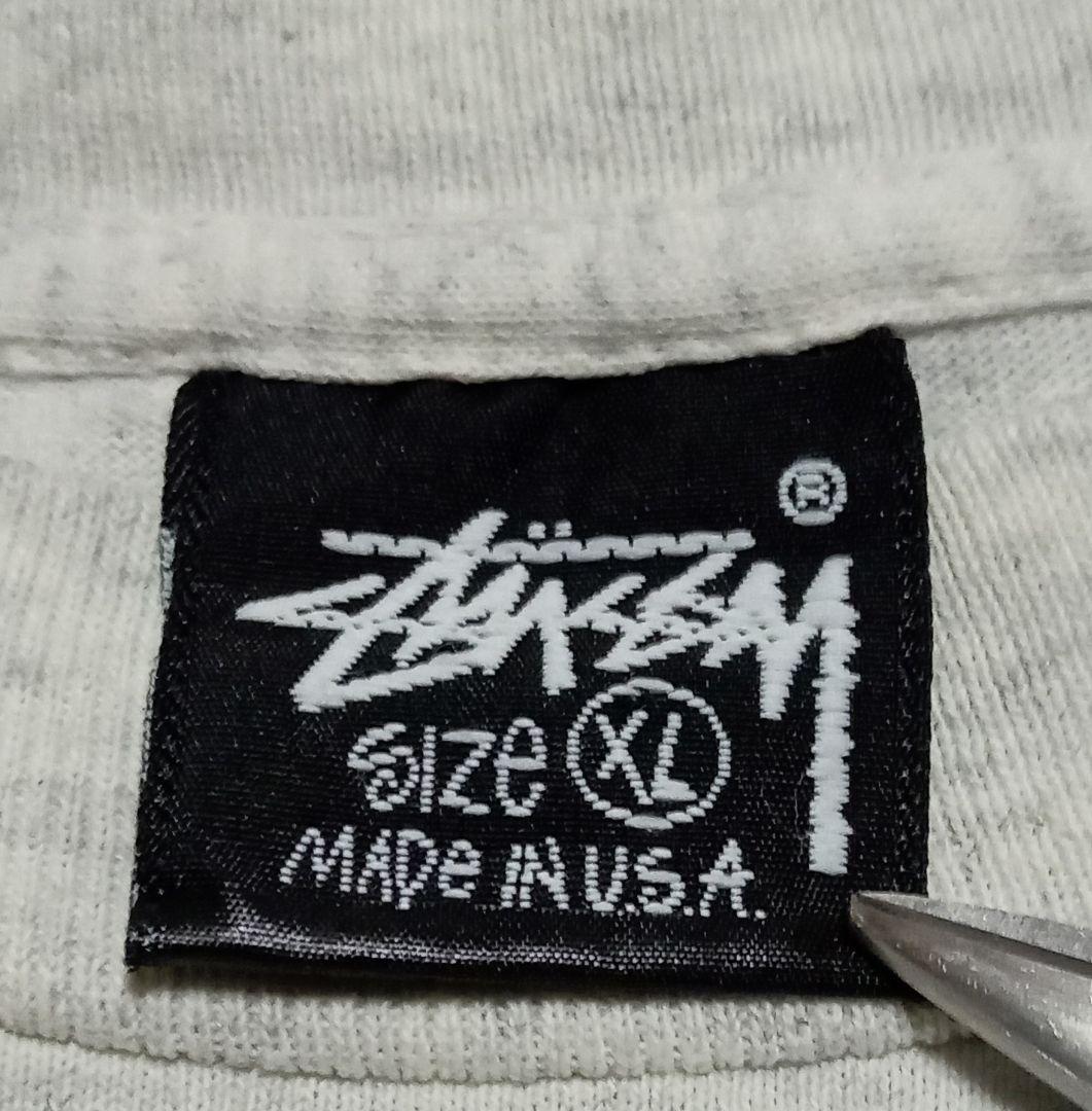 80s old Stussy 黒タグ Tシャツ XL