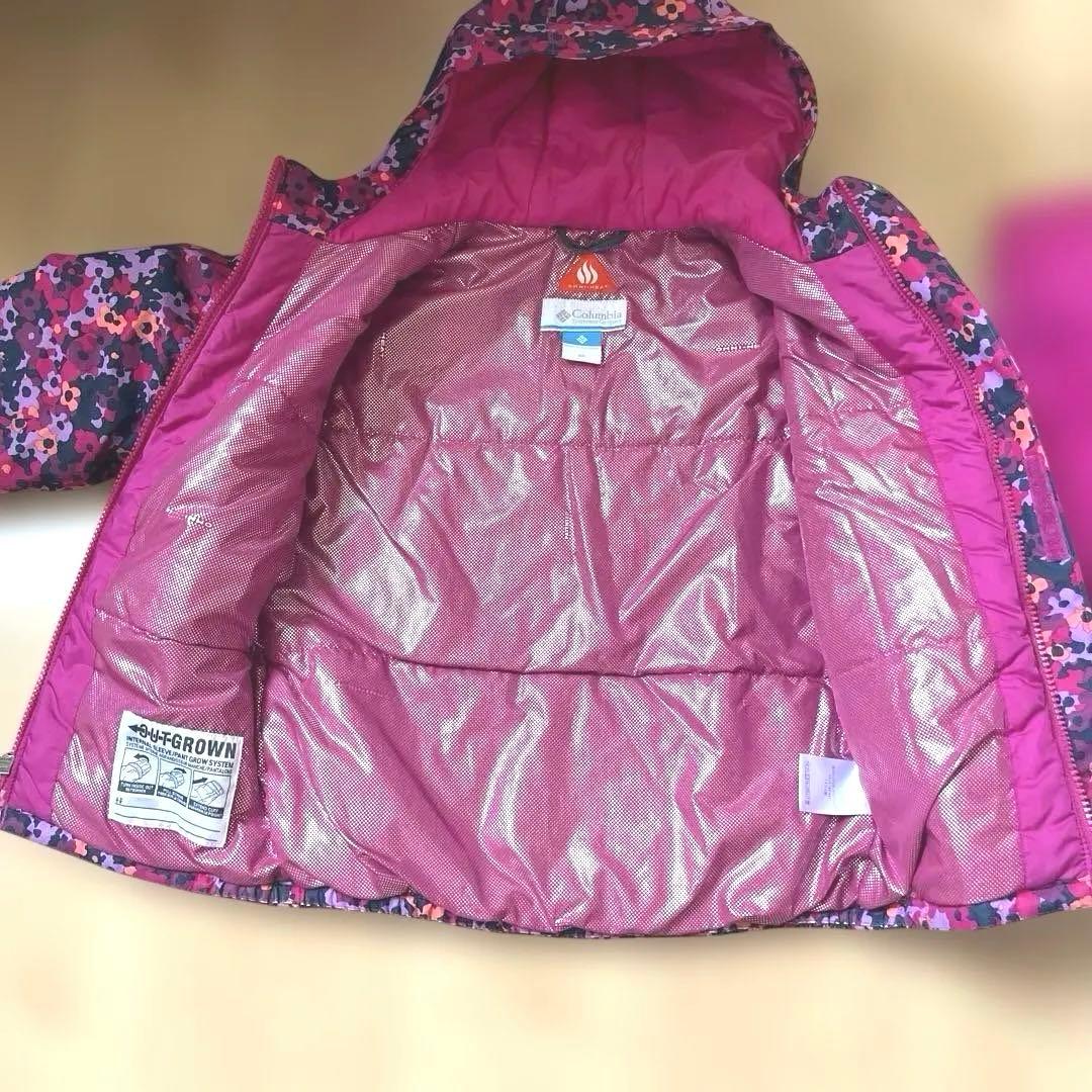 【定価15,000円】Columbia 子ども用スキーウェア ピンク 防寒
