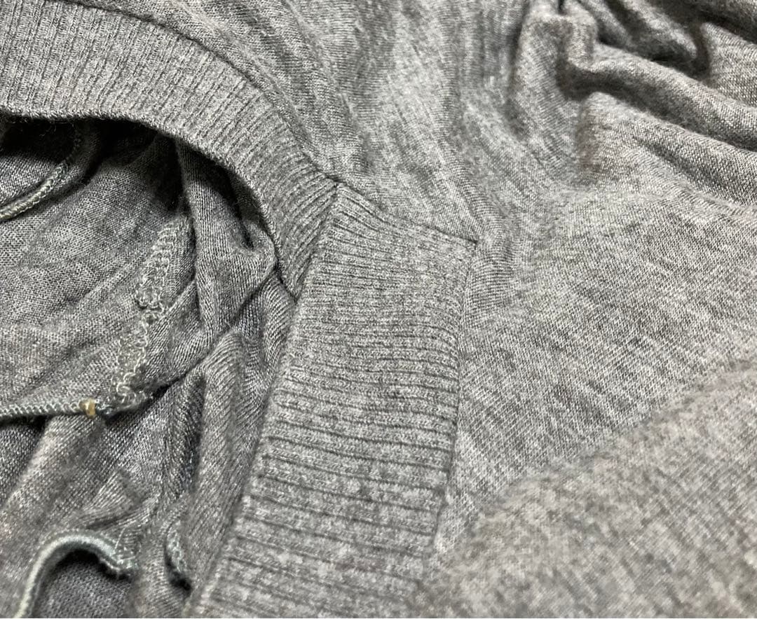 Max Mara マックスマーラ　ジャージーワンピース　42 XL グレー