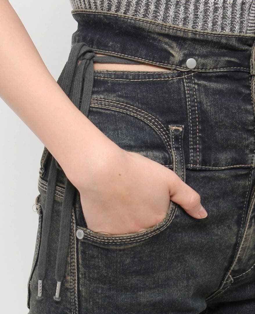 EMODA インディゴデニム ブーツカット 新品未使用