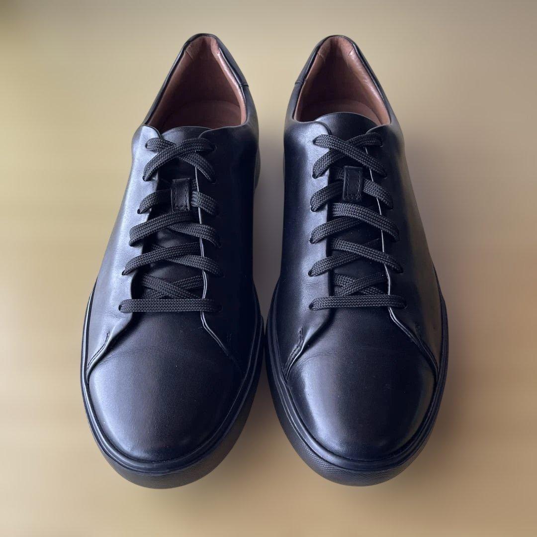 【Clarks】UnCostaLaceアンコスタレースレザーシューズ27.5cm