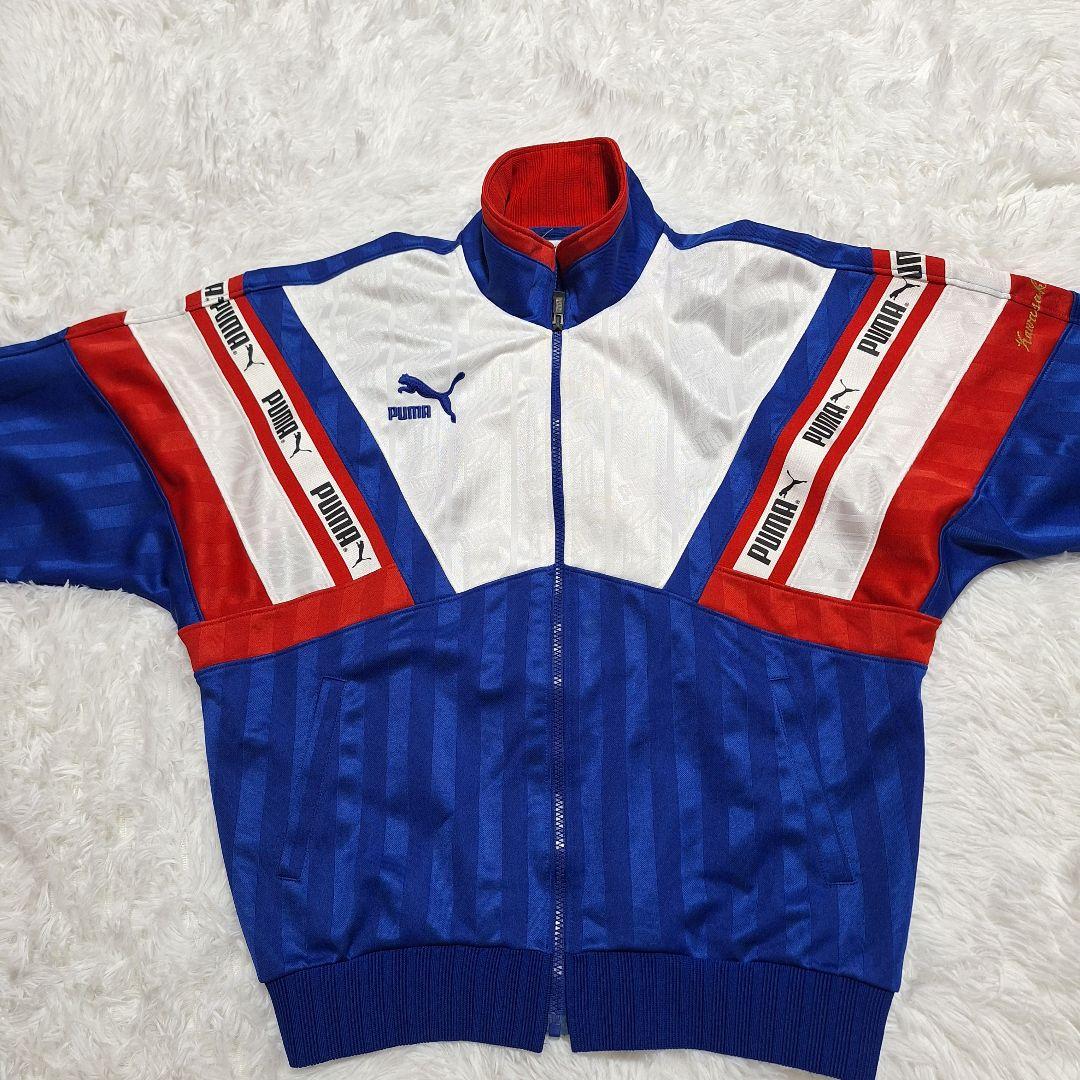 PUMA　90s ジャージ 上下セット ヒットユニオン　トリコロール