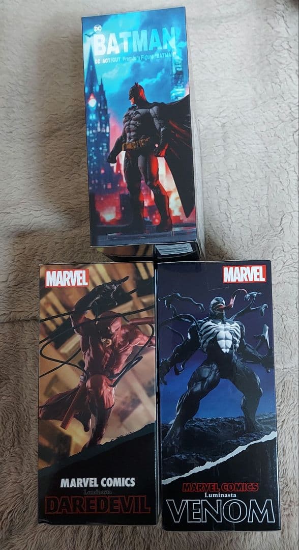 マーベル　アメコミフィギュア３体セット