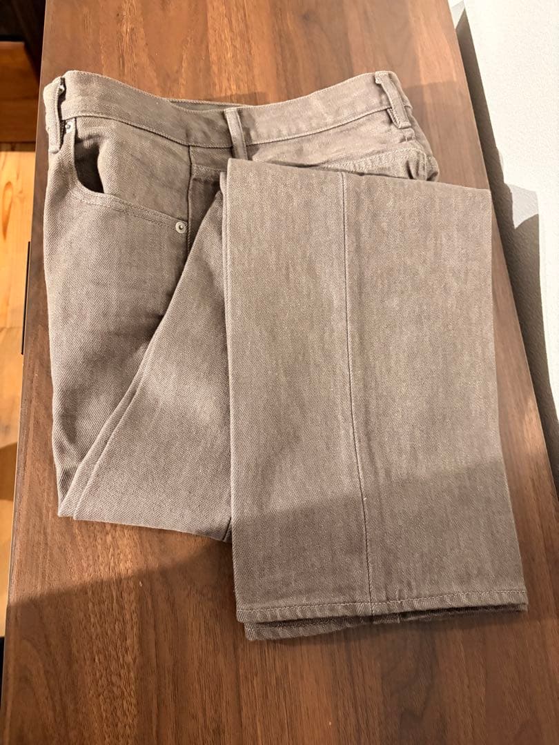 a*i様 【AURALEE】HARD TWIST BROWN DENIM