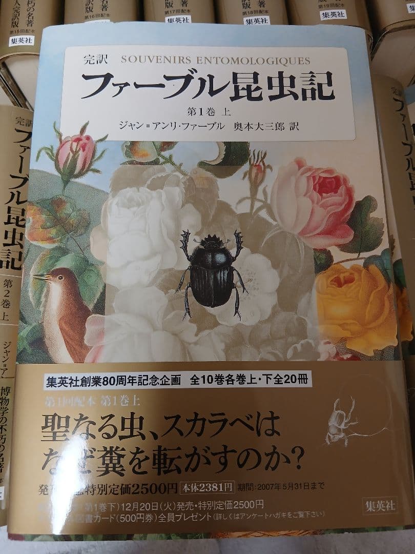 ファーブル昆虫記 全20巻セット