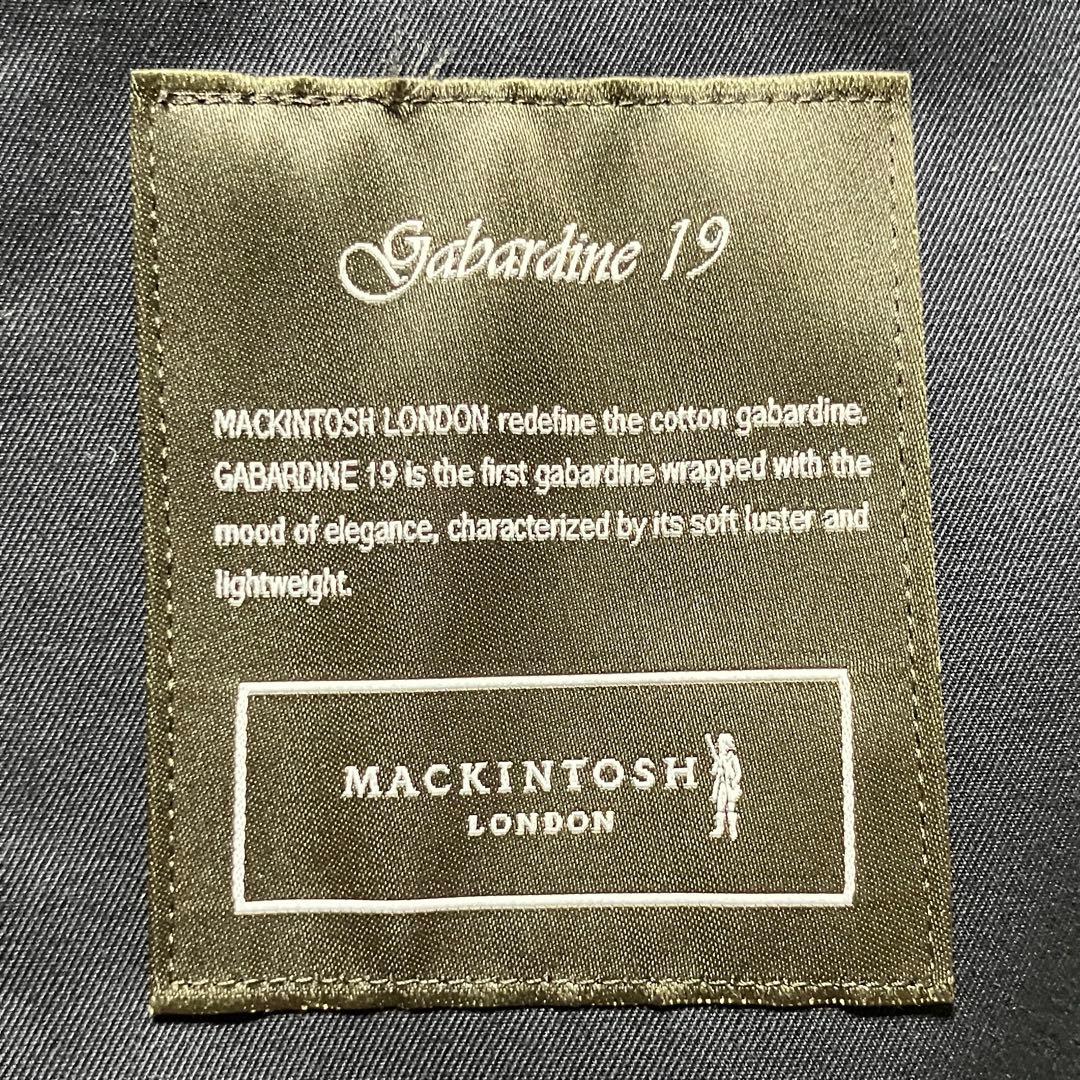 【ギャバジン19】マッキントッシュ トレンチコート ウールライナー取外し可