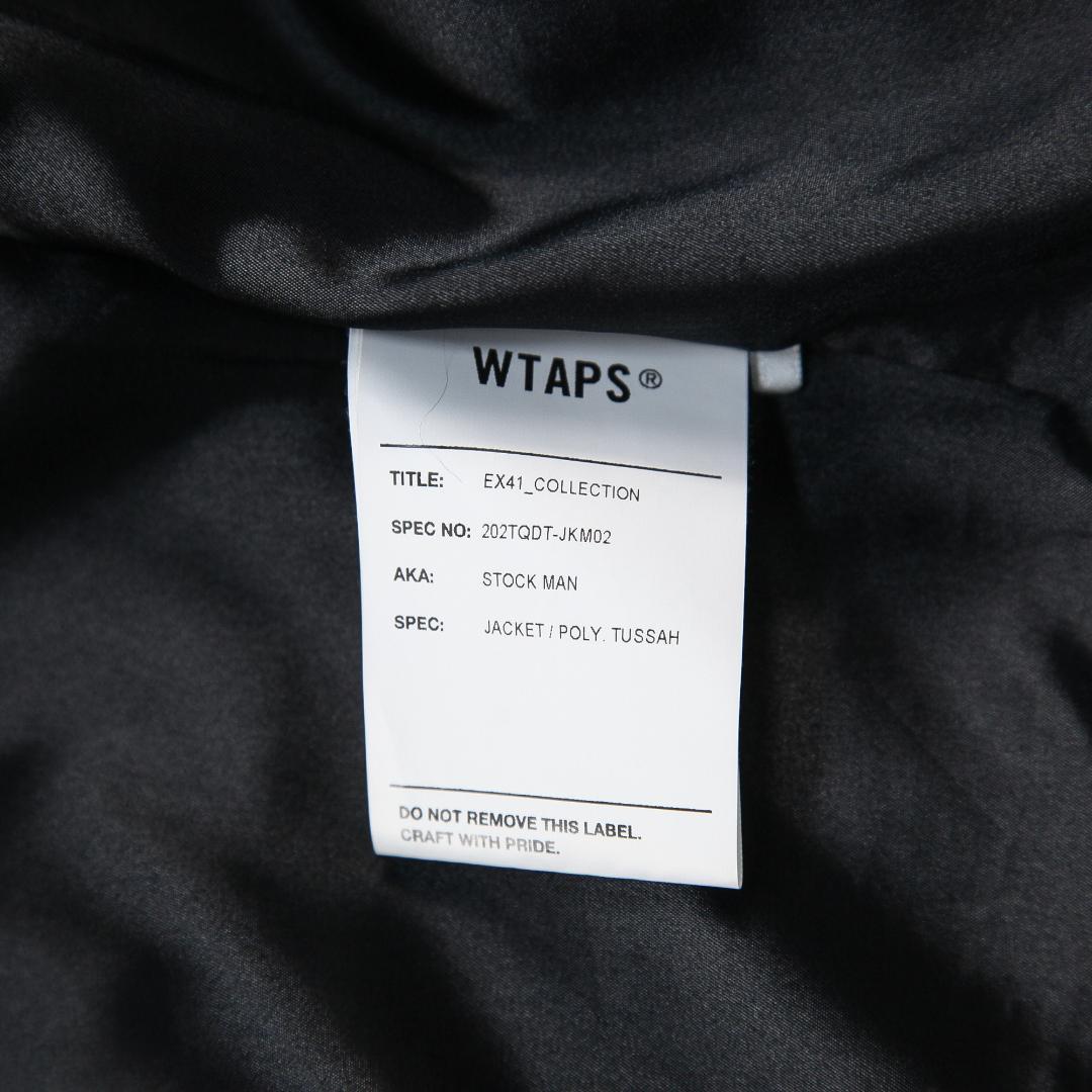 ジャケット・アウター WTAPS 20AW STOCK MAN JACKET POLY TUSSAH