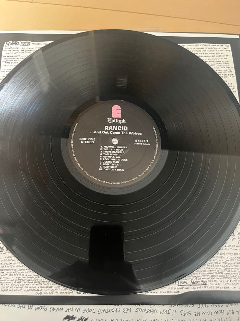 Rancid 12インチレコード　2枚セット
