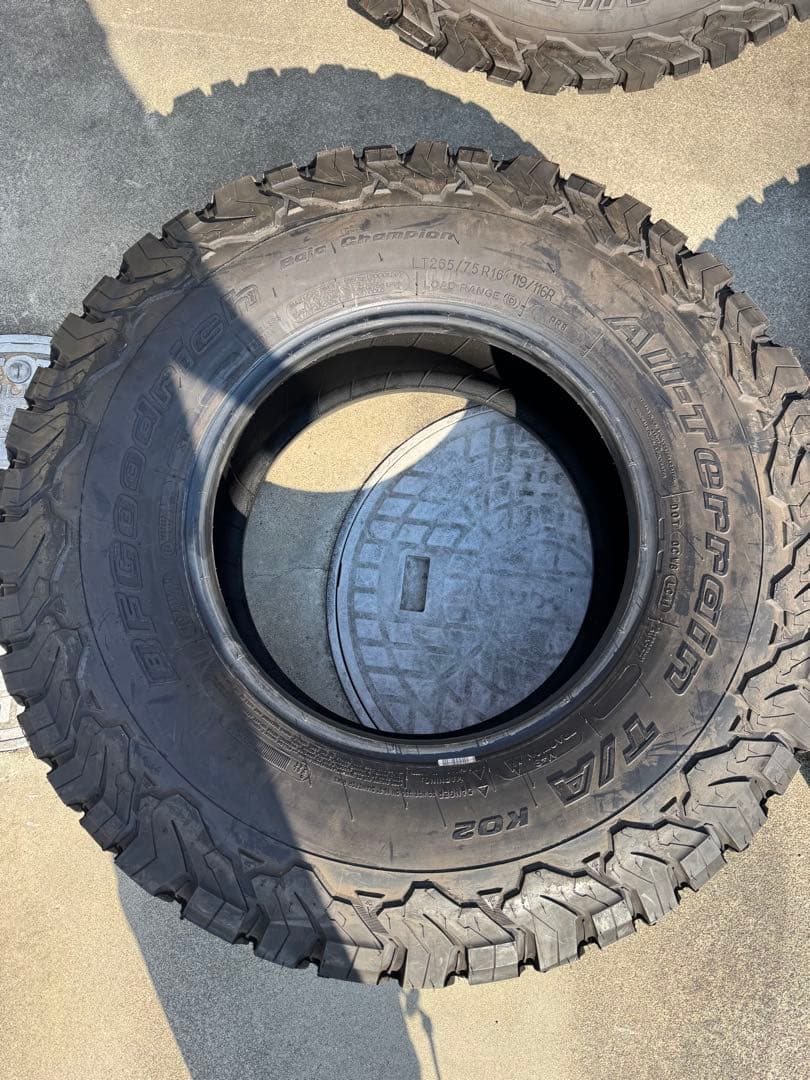 タイヤ・ホイール BFGOODRICH ALL-TERRAIN T/A 265/75R16