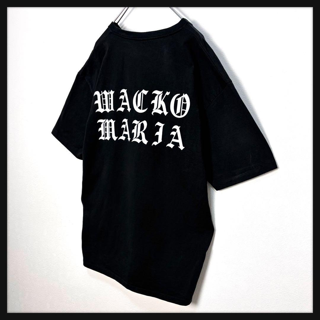【希少モデル】ワコマリア★ビッグバックロゴ入りTシャツ 即完売モデル 美品