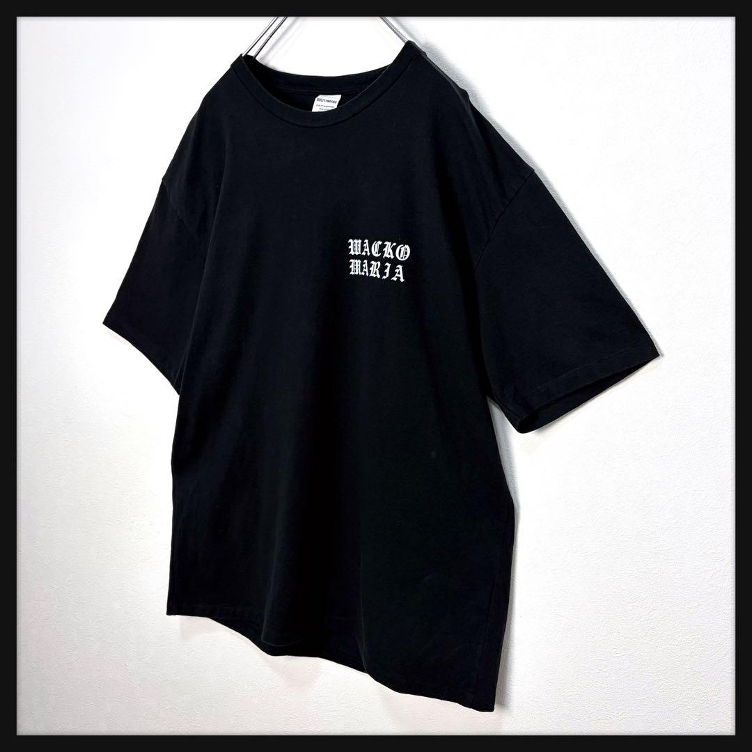 【希少モデル】ワコマリア★ビッグバックロゴ入りTシャツ 即完売モデル 美品