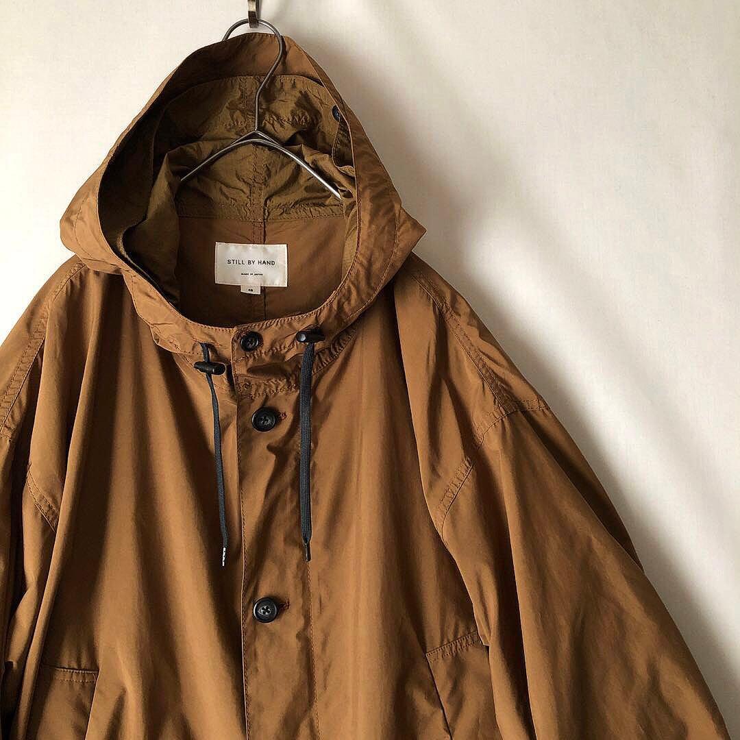 【春物】STILL BY HAND スティルバイハンド モッズコート 48 薄手