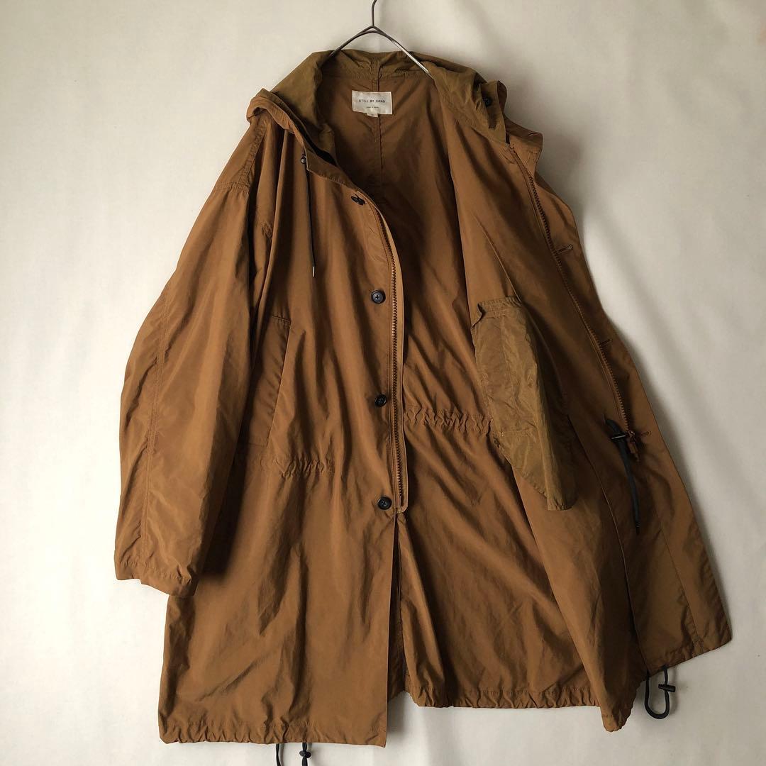 【春物】STILL BY HAND スティルバイハンド モッズコート 48 薄手