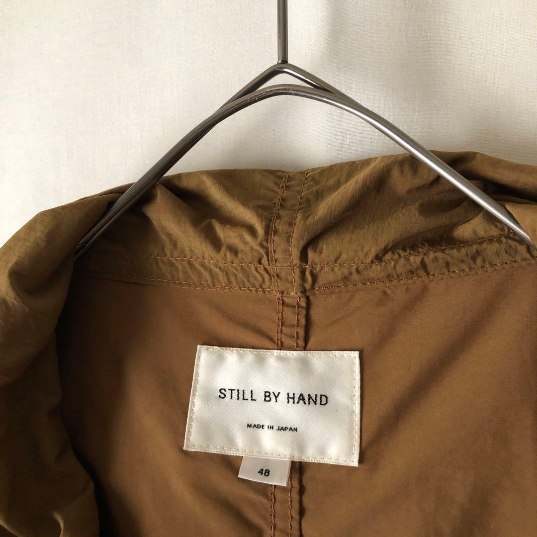 【春物】STILL BY HAND スティルバイハンド モッズコート 48 薄手