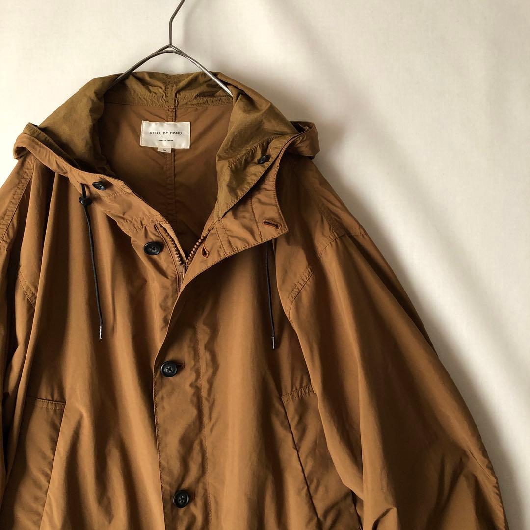 【春物】STILL BY HAND スティルバイハンド モッズコート 48 薄手