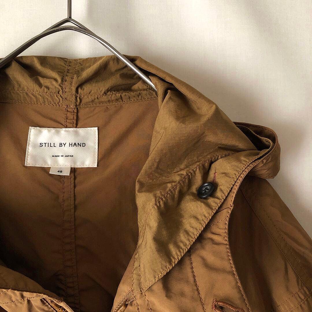 【春物】STILL BY HAND スティルバイハンド モッズコート 48 薄手