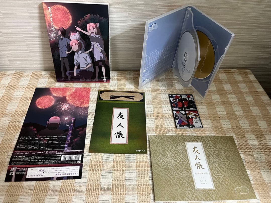 夏目友人帳(1期) 初回全5巻セット DVD