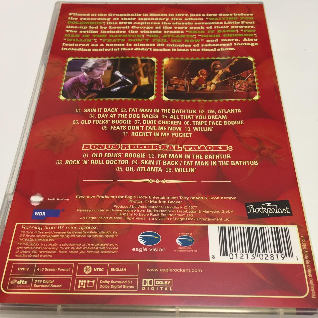 『スキン・イット・パック~ライヴ1977 』リトル・フィート (DVD)