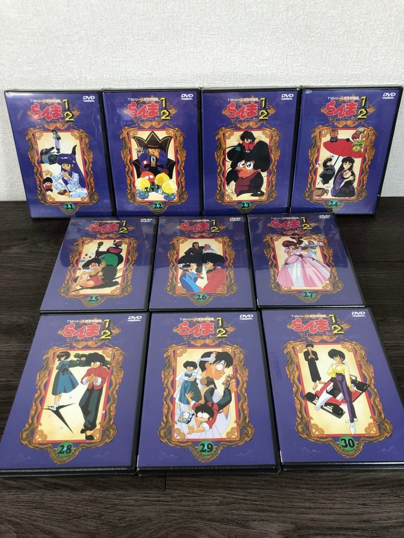 【未開封】らんま1/2 TVシリーズ 全40巻プラス総集編DVD-BOX セル画