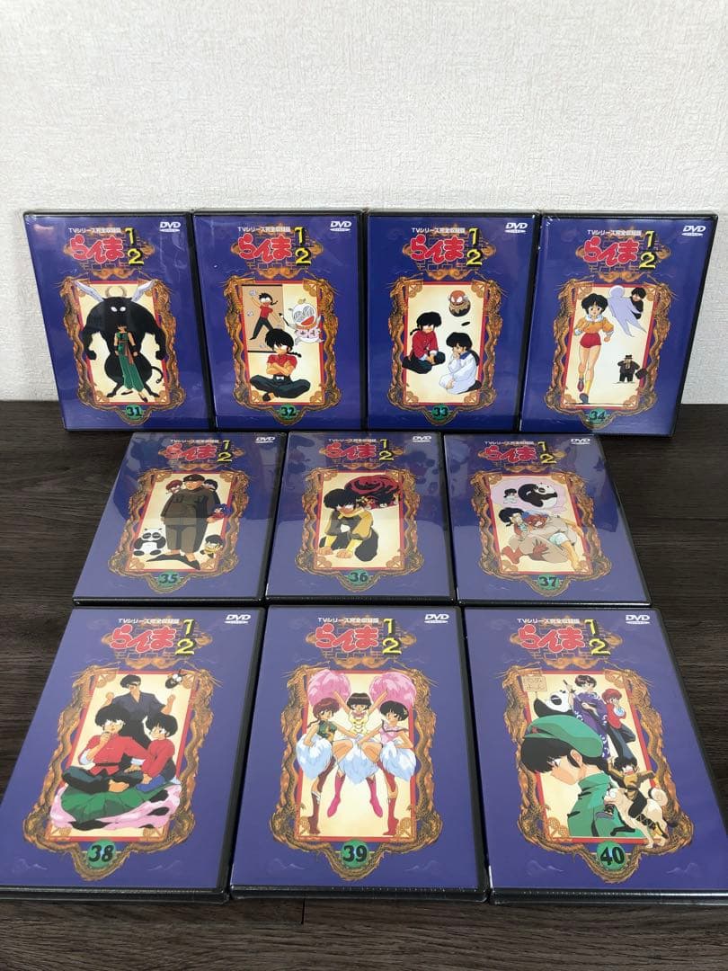 【未開封】らんま1/2 TVシリーズ 全40巻プラス総集編DVD-BOX セル画